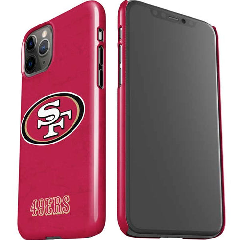 NFL San Francisco 49ers Distressed iPhone 11 Pro Lite Case