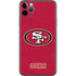 NFL San Francisco 49ers Distressed iPhone 11 Pro Max Skin