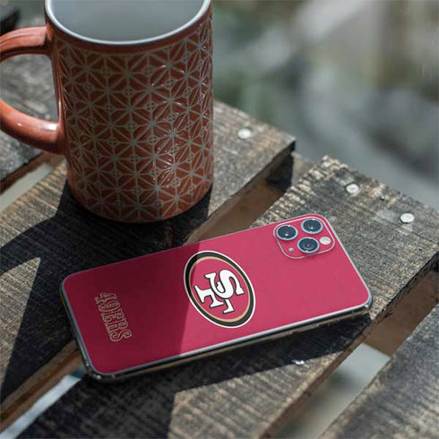 NFL San Francisco 49ers Distressed iPhone 11 Pro Max Skin