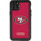 NFL San Francisco 49ers Distressed iPhone 11 Pro Max Waterproof Case