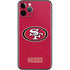 NFL San Francisco 49ers Distressed iPhone 11 Pro Skin