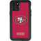 NFL San Francisco 49ers Distressed iPhone 11 Pro Waterproof Case