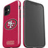 NFL San Francisco 49ers Distressed iPhone 12 Impact Case