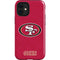 NFL San Francisco 49ers Distressed iPhone 12 Mini Impact Case