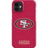 NFL San Francisco 49ers Distressed iPhone 12 Mini Lite Case