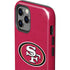NFL San Francisco 49ers Distressed iPhone 12 Pro Impact Case