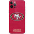 NFL San Francisco 49ers Distressed iPhone 12 Pro Max Skin