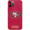 NFL San Francisco 49ers Distressed iPhone 12 Pro Skin