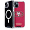 NFL San Francisco 49ers Distressed iPhone 13 MagSafe Case