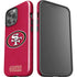 NFL San Francisco 49ers Distressed iPhone 13 Pro Max Impact Case