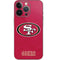 NFL San Francisco 49ers Distressed iPhone 13 Pro Skin