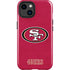 NFL San Francisco 49ers Distressed iPhone 14 Plus Impact Case