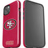 NFL San Francisco 49ers Distressed iPhone 14 Plus Impact Case