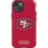 NFL San Francisco 49ers Distressed iPhone 15 Impact Case