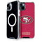 NFL San Francisco 49ers Distressed iPhone 14 Plus MagSafe Case