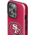 NFL San Francisco 49ers Distressed iPhone 15 Pro Impact Case