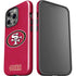 NFL San Francisco 49ers Distressed iPhone 14 Pro Impact Case