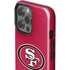 NFL San Francisco 49ers Distressed iPhone 15 Pro Max Impact Case
