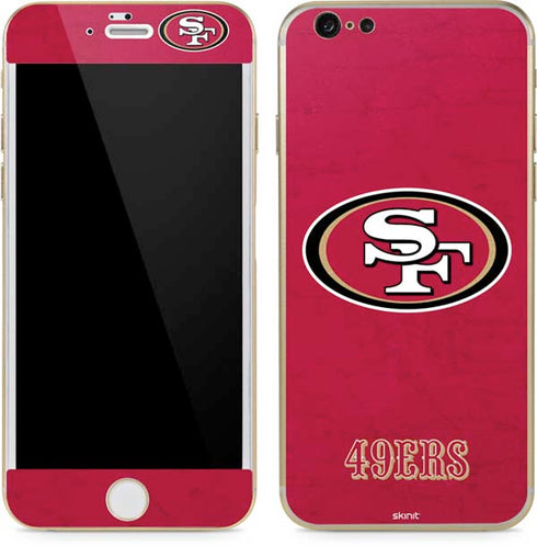 NFL San Francisco 49ers Distressed iPhone 6/6s Skin