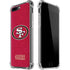 NFL San Francisco 49ers Distressed iPhone 7/8 Plus Clear Case