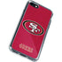 NFL San Francisco 49ers Distressed iPhone SE (2nd & 3rd Gen) Clear Case