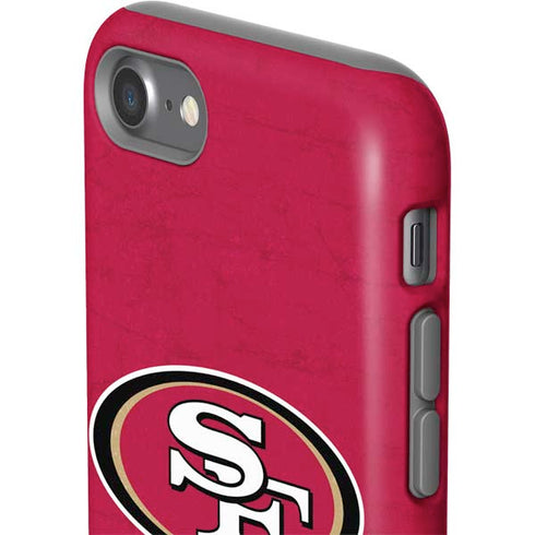 NFL San Francisco 49ers Distressed iPhone SE (2nd & 3rd Gen) Pro Case