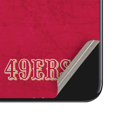 NFL San Francisco 49ers Distressed iPhone SE (2nd & 3rd Gen) Skin