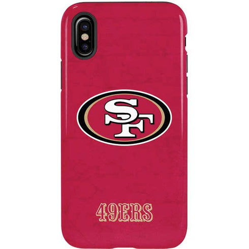 NFL San Francisco 49ers Distressed iPhone XS Pro Case