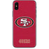 NFL San Francisco 49ers Distressed iPhone XS Skin