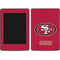 NFL San Francisco 49ers Distressed Amazon Kindle Skin