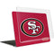 NFL San Francisco 49ers Distressed MacBook Air 13in (2020) Case plus Skin