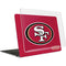 NFL San Francisco 49ers Distressed MacBook Air 15in (2023-2025) Case plus Skin