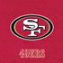 NFL San Francisco 49ers Distressed Moto E5 Play Skin