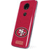 NFL San Francisco 49ers Distressed Moto E5 Plus Skin