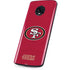 NFL San Francisco 49ers Distressed Moto G6 Skin