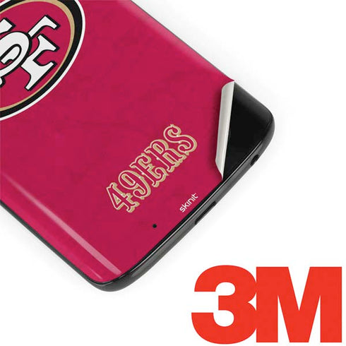 NFL San Francisco 49ers Distressed Moto G6 Skin