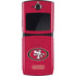 NFL San Francisco 49ers Distressed Motorola RAZR Skin