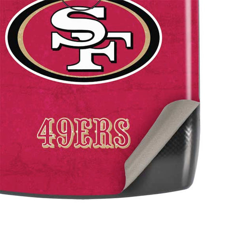 NFL San Francisco 49ers Distressed Motorola RAZR Skin