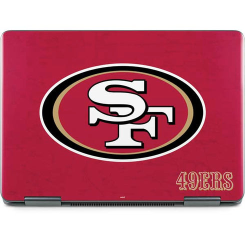 NFL San Francisco 49ers Distressed Notebook 9 Pro 13in (2017) Skin
