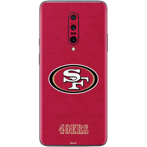 NFL San Francisco 49ers Distressed OnePlus 7 Pro Skin