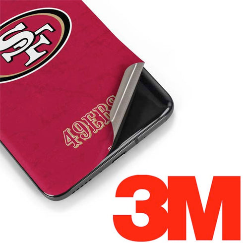 NFL San Francisco 49ers Distressed OnePlus 7 Pro Skin