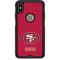 NFL San Francisco 49ers Distressed Otterbox Commuter iPhone Skin