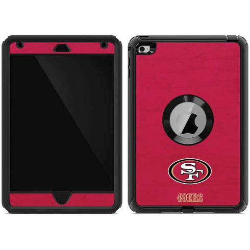 NFL San Francisco 49ers Distressed Otterbox Defender iPad Skin