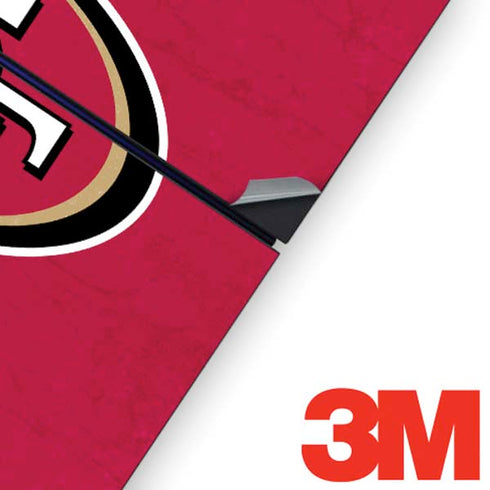 NFL San Francisco 49ers Distressed PS4 Console and Controller Bundle Skin