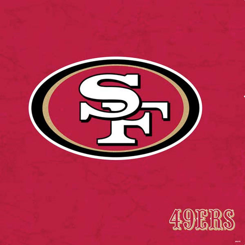 NFL San Francisco 49ers Distressed PS4 Console and Controller Bundle Skin