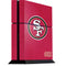 NFL San Francisco 49ers Distressed PS4 Console Skin