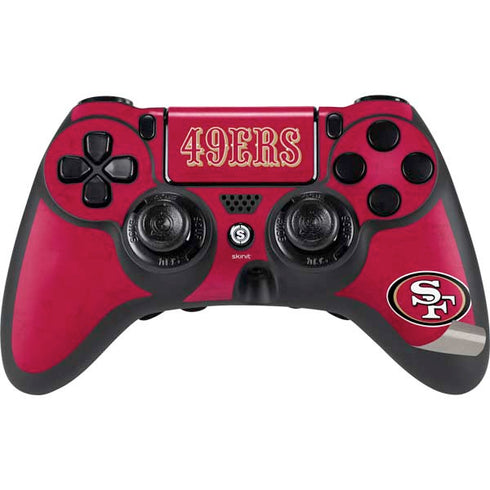 NFL San Francisco 49ers Distressed PS4/PC SCUF Impact Controller Skin