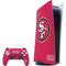 NFL San Francisco 49ers Distressed PS5 Digital Edition Bundle Skin