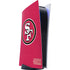 NFL San Francisco 49ers Distressed PS5 Digital Edition Console Skin