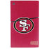 NFL San Francisco 49ers Distressed PS5 Slim Disk Console Skin